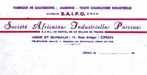1119- Oran - St Pierre - Rue Arago et Rue Ferdinand de Lesseps - 1954 3